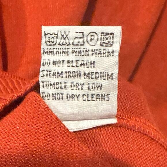 Women’s Collarless Longline Button Front Long Sleeve Knit Cardigan Size Small - Picture 6 of 6